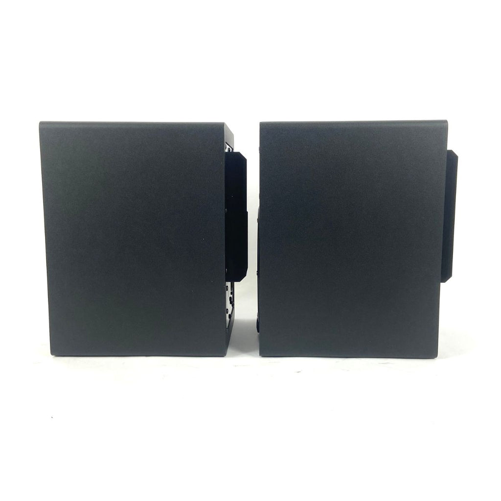 coppia monitor da studio professionali yamaha hs7 nere usate vista laterale sx