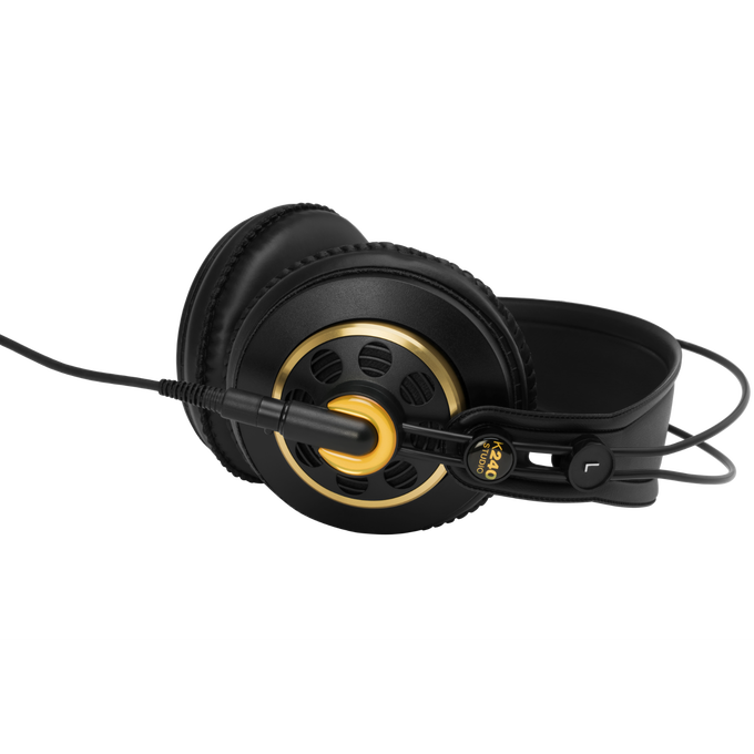 cuffie stereo akg k240 studio vista del padiglione