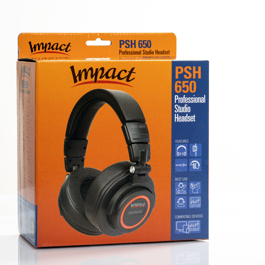 cuffie stereo audio-design PSH-650 vista della scatola