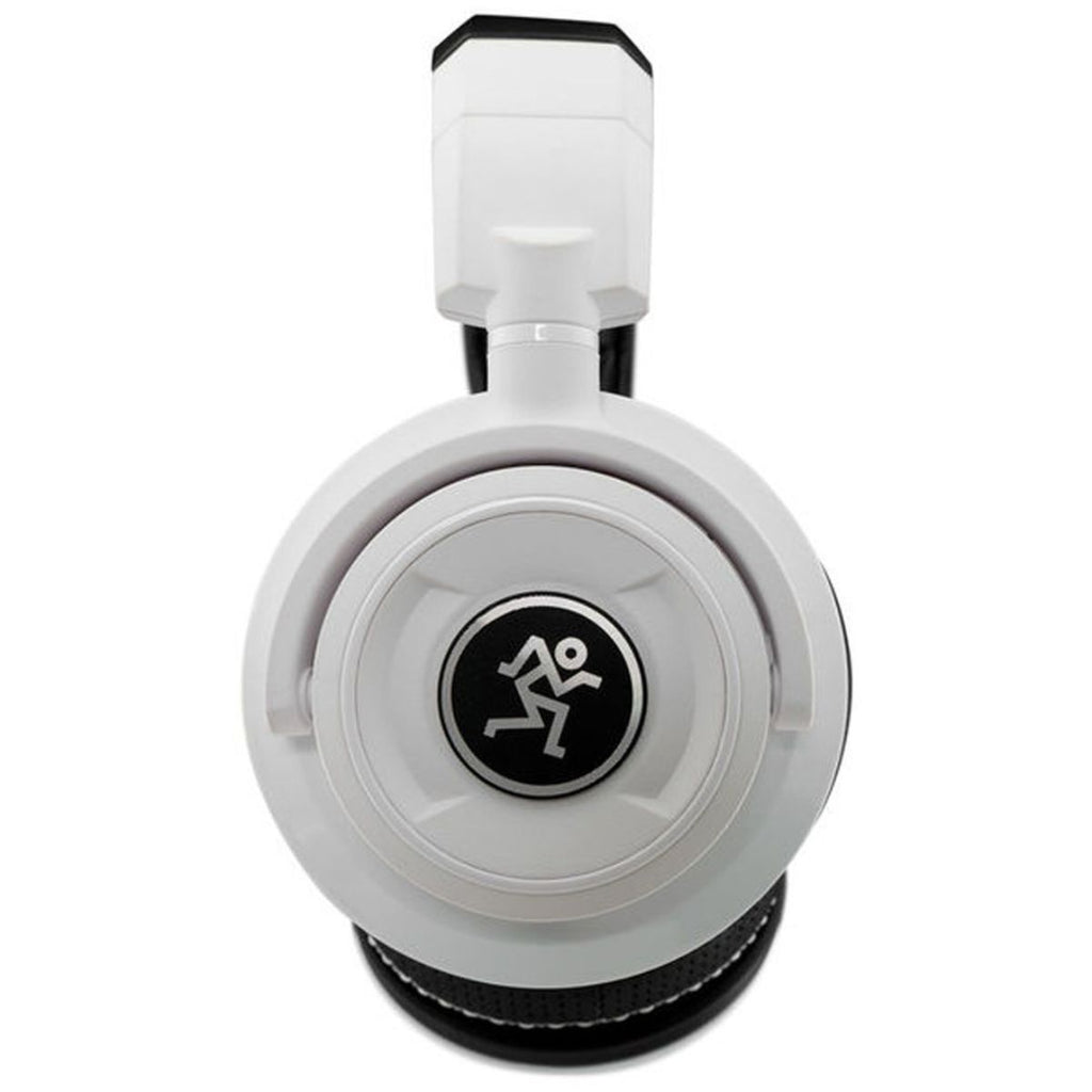 cuffie stereo da studio chiuse mackie mc-350 limited edition white vista del padiglione