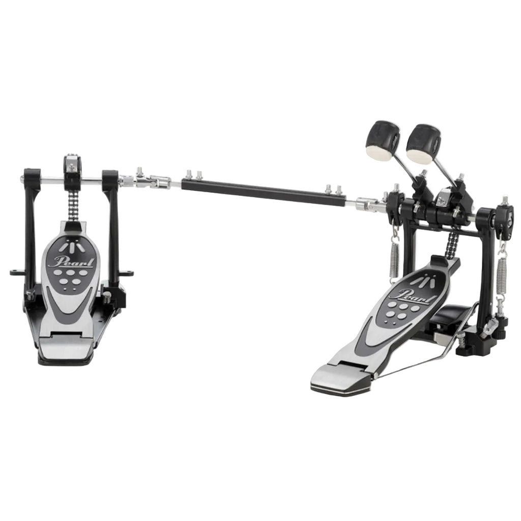 doppio pedale per batteria pearl p-532 vista frontale