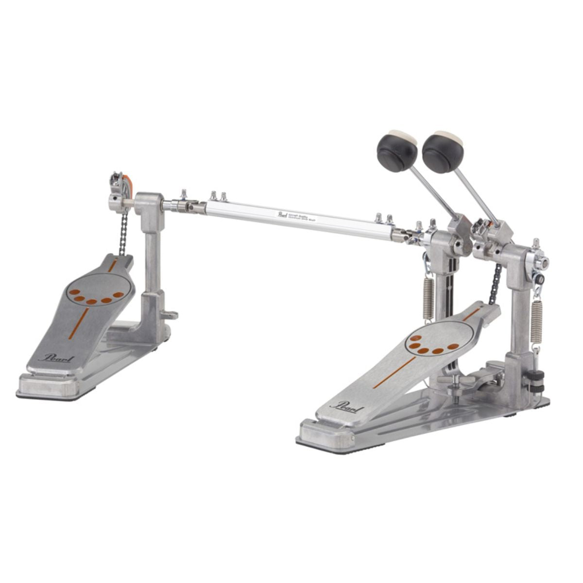 doppio pedale per batteria pearl p-932 vista frontale