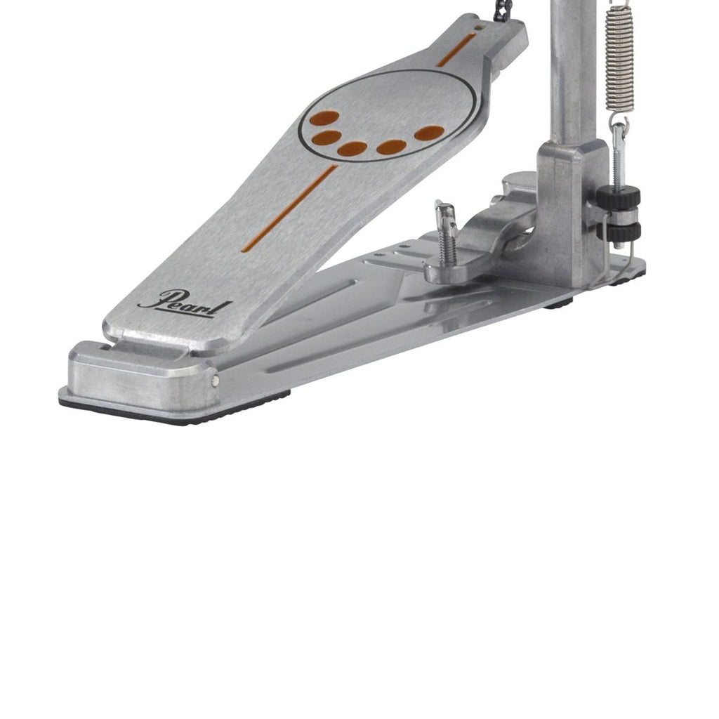 doppio pedale per batteria pearl p-932 vista della pedana