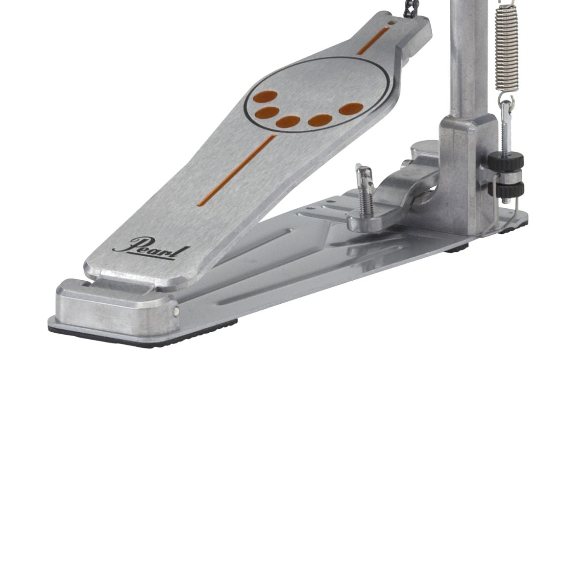 doppio pedale per batteria pearl p-932 vista della pedana