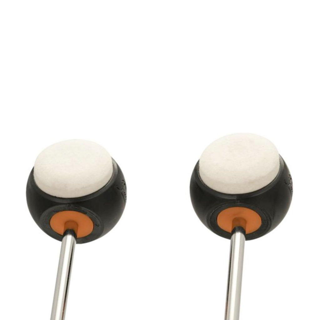 doppio pedale professionale per batteria pearl p-1032 eliminator vista dei battenti