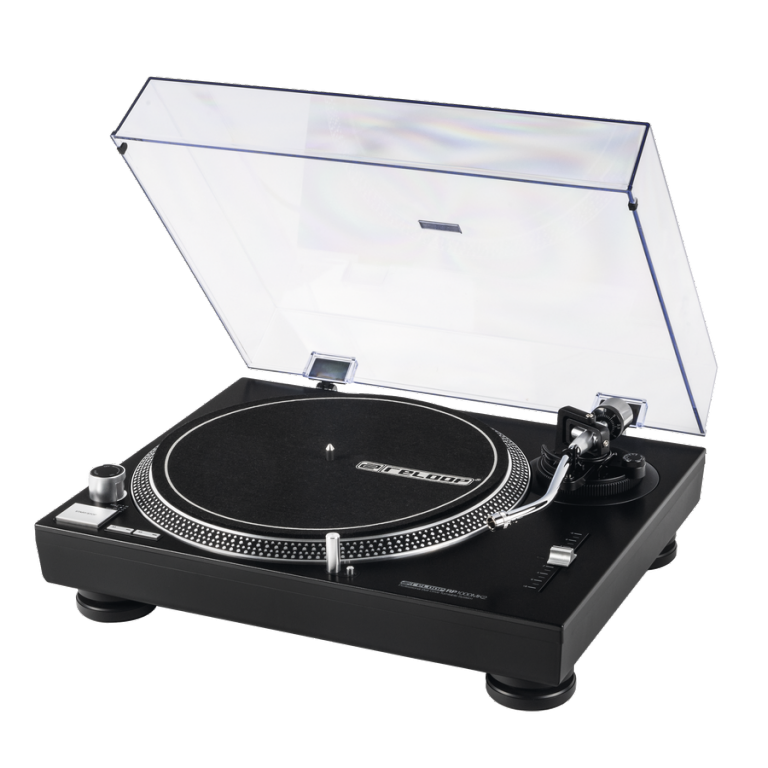 Giradischi Belt-Drive DJ Reloop RP-1000 MK2 + Dust Cover Nuovo Kit Completo