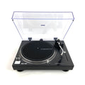 giradischi con trazione a cinghia per dj o ascolto Reloop RP-1000 MK2 ex demo vista frontale aperto