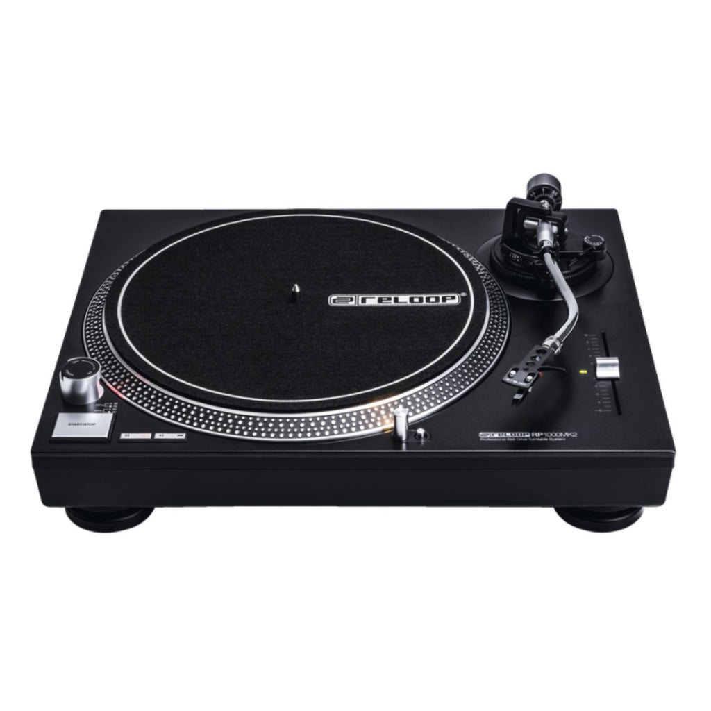 giradischi per dj e per ascolto hi-fi reloop rp-1000 mk2 vista dal basso