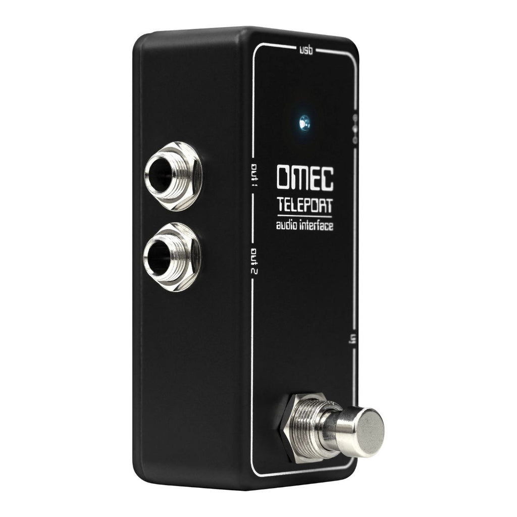 interfaccia audio usb per chitarra orange omec teleport vista laterae sx