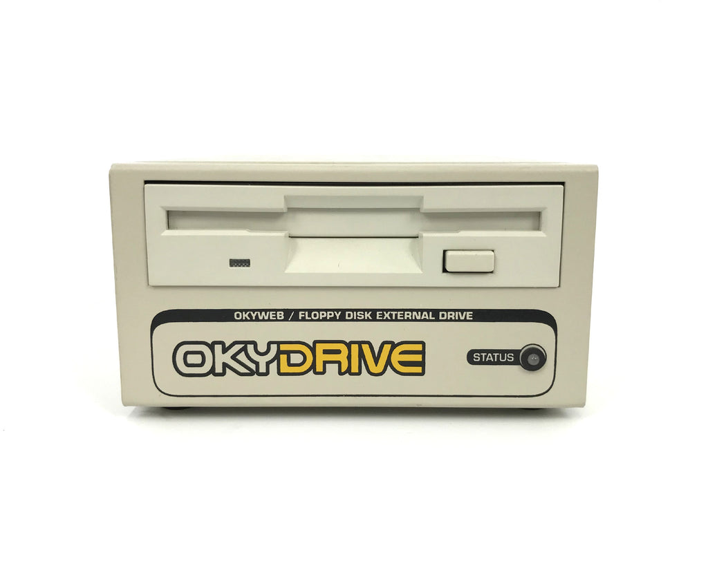 lettore floppy disk m live okydrive usato vista frontale