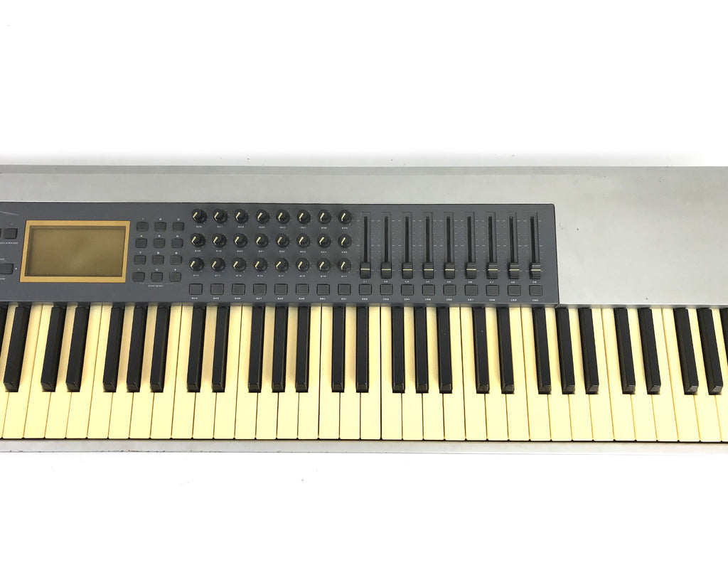 masterkeyboard M-AUDIO keystation pro 88 usata vista frontale dx