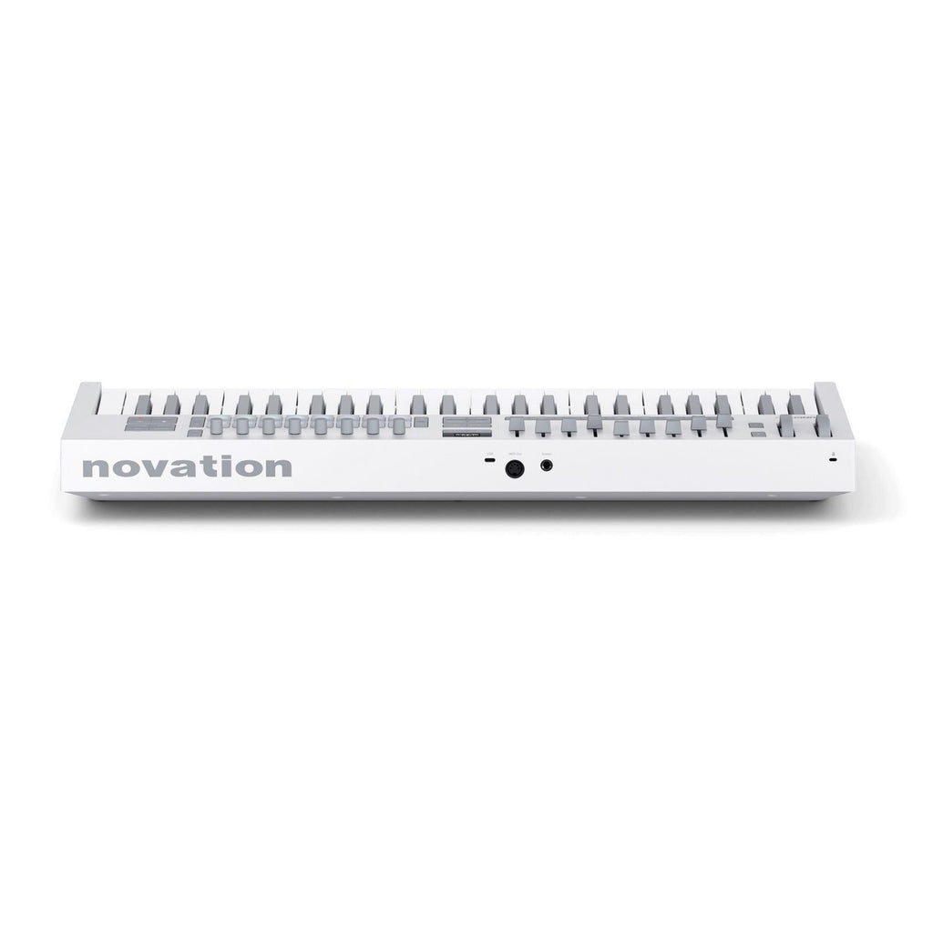 masterkeyboard usb a 49 tasti Novation Launchkey 49 MK4 bianca vista del retro