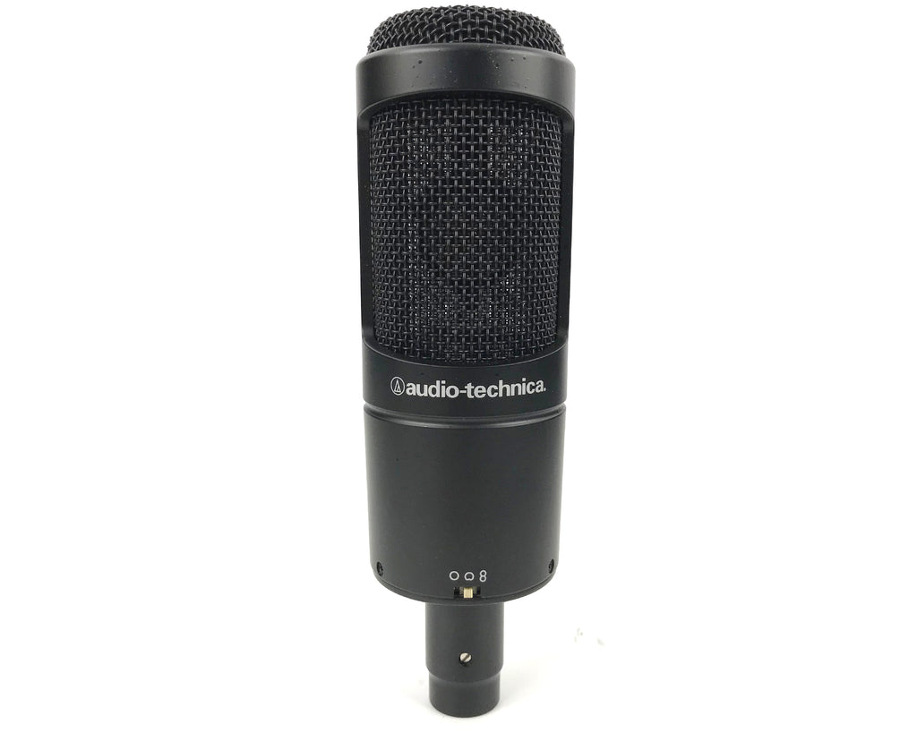 microfono a condensatore da studio audio-technica at2050 usato vista retro