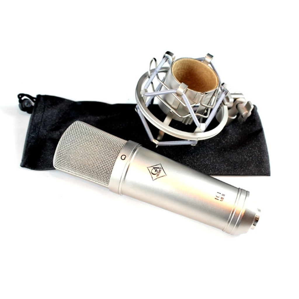 microfono da studio a condensatore golden age fc1 mkii vista con accessori
