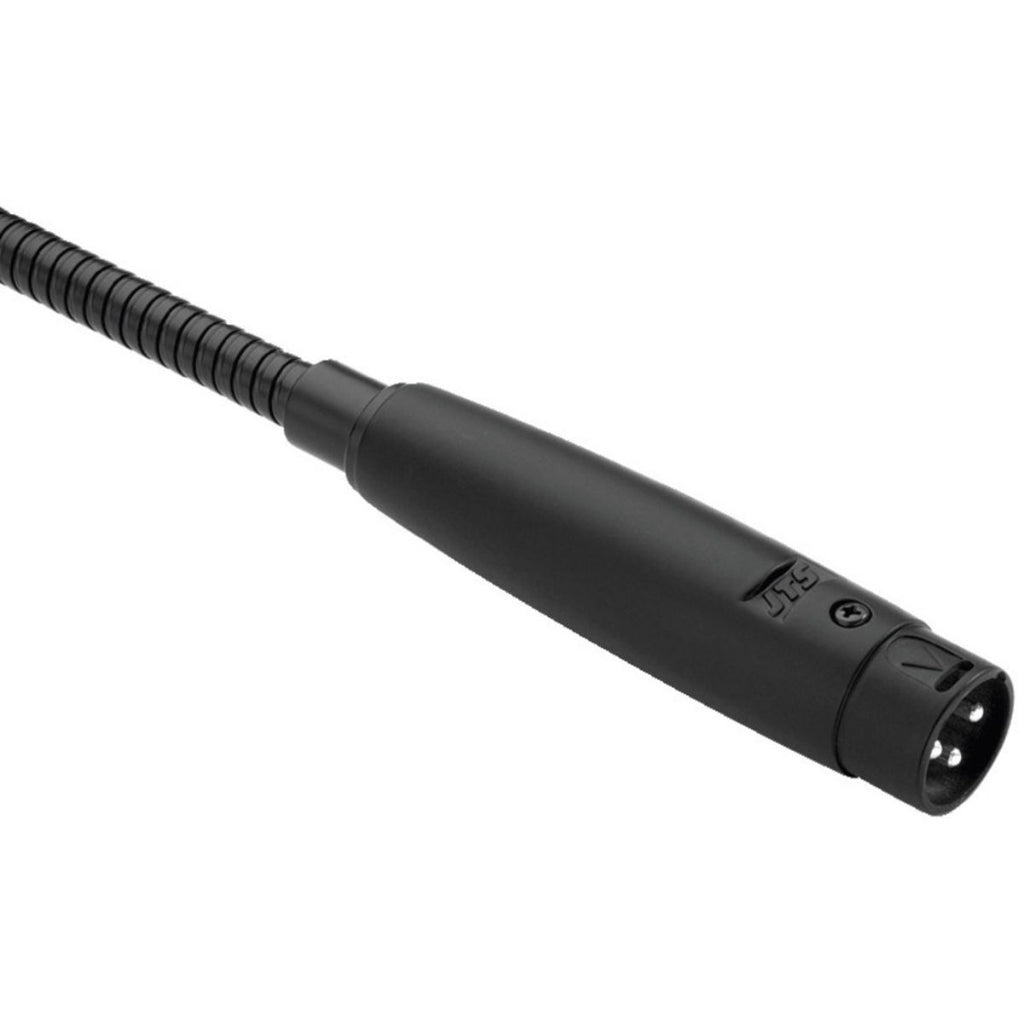 microfono goosneck a condensatore jts gm-5218l vista connettore