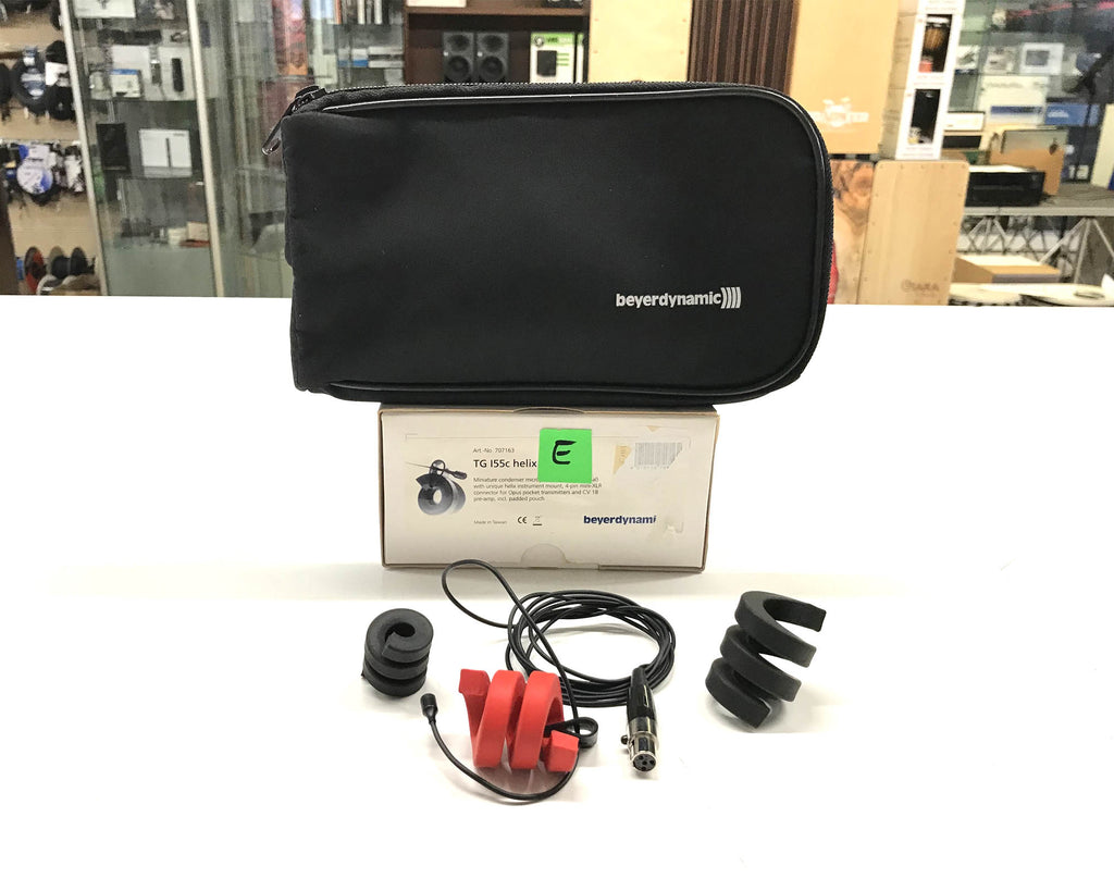 microfono per strumenti tg-I55C helix b stock vista completo di scatola