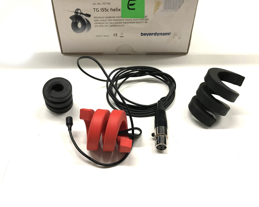 microfono per strumenti tg-I55C helix b stock vista laterale