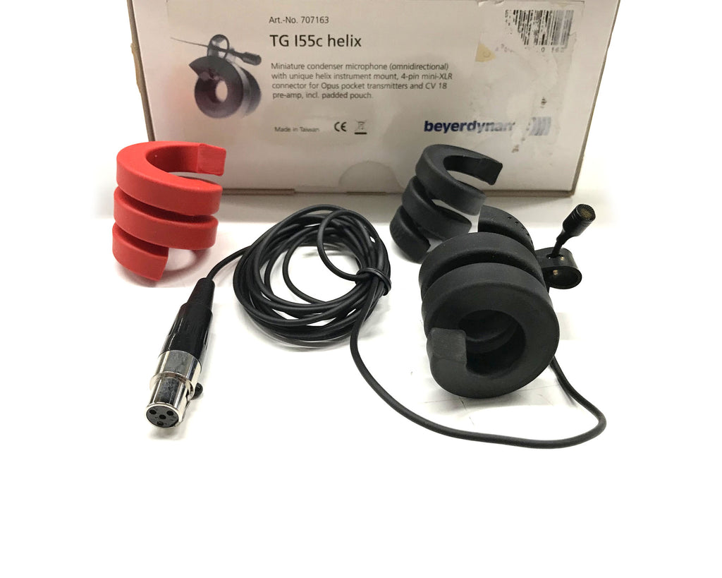 microfono per strumenti tg-I55C helix b stock vista con accessori