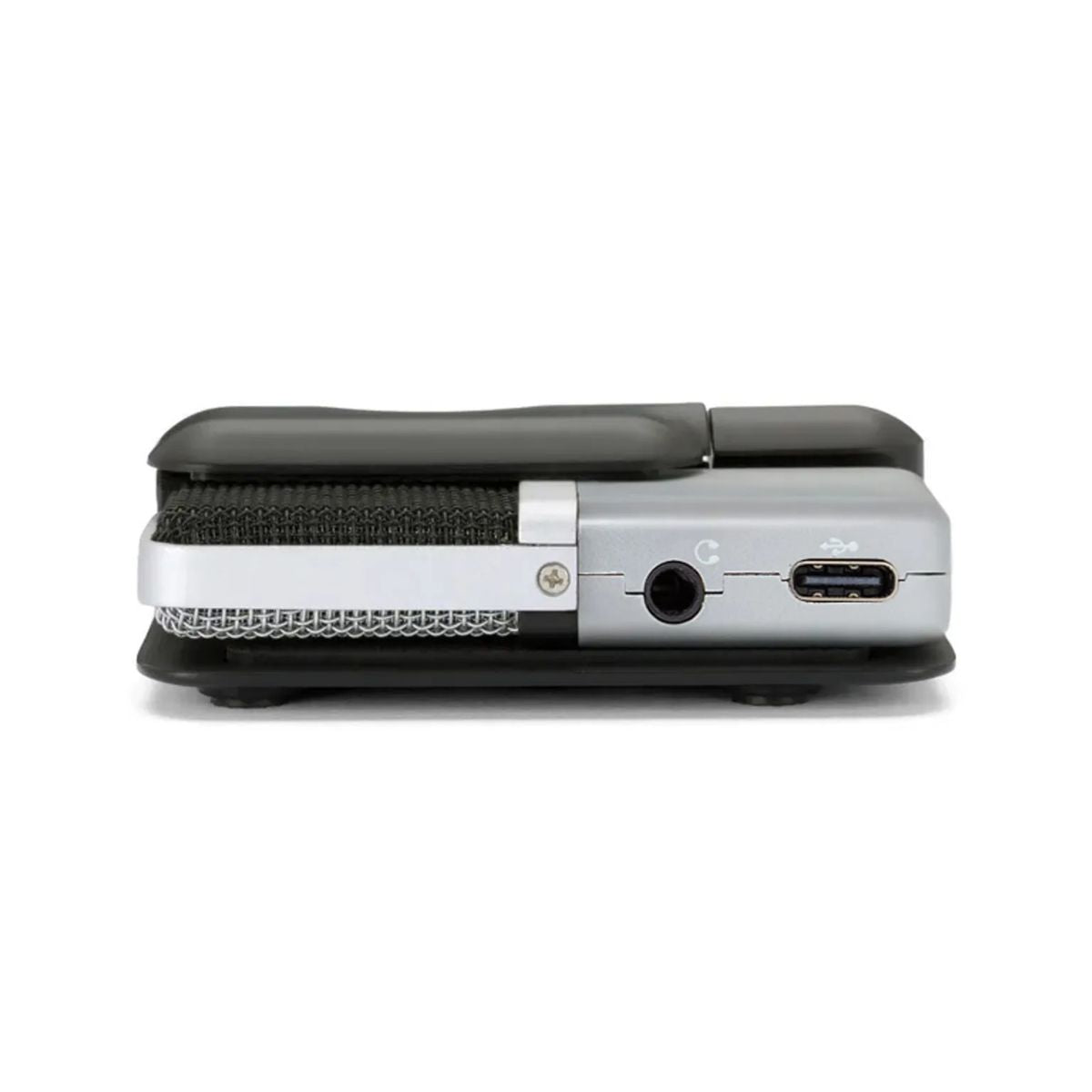 microfono portatile usb a condensatore per registrazione samson go mic vista chiuso frontale