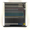 mixer audio 20 canali professionale soundcraft spirit m12 usato vista frontale completo