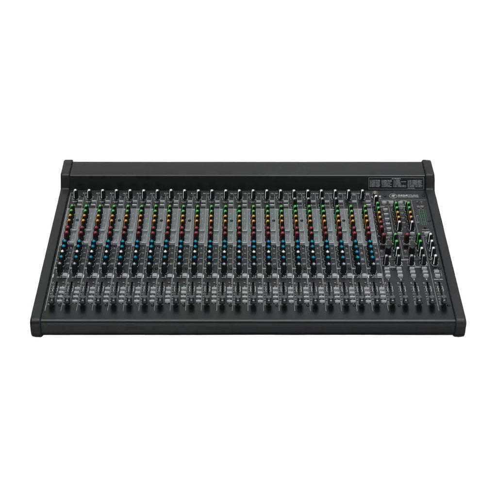 mixer audio 24 canali con effetti mackie 2404vlz4 vista dal basso
