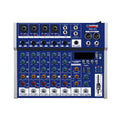 mixer audio 6 canali audio design pmx.411 vista frontale