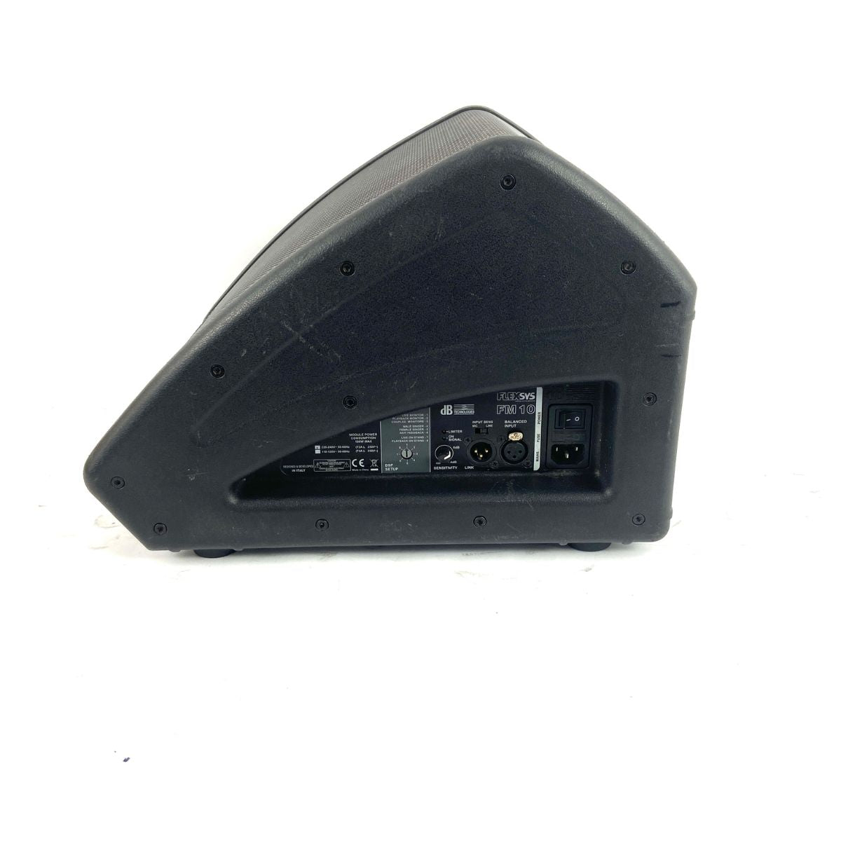 monitor da palco attivo db technologies flexsys fm10 usata vista laterale sx