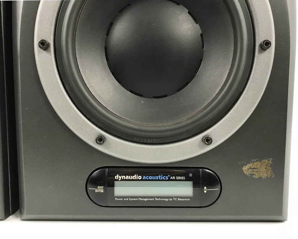monitor da studio dynaudio air ul6500 master e slave usate vista display a bordo