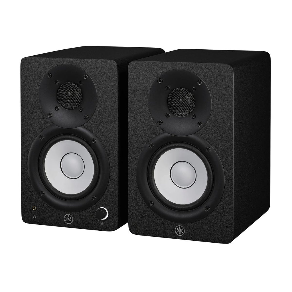 monitor da studio yamaha HS4 coppia vista frontale insieme