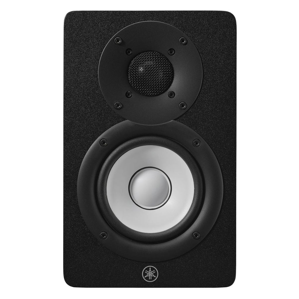 monitor da studio yamaha HS4 coppia vista vista frontale cassa slave
