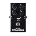 pedale amp simulator per chitarra nux as4 vista frontale
