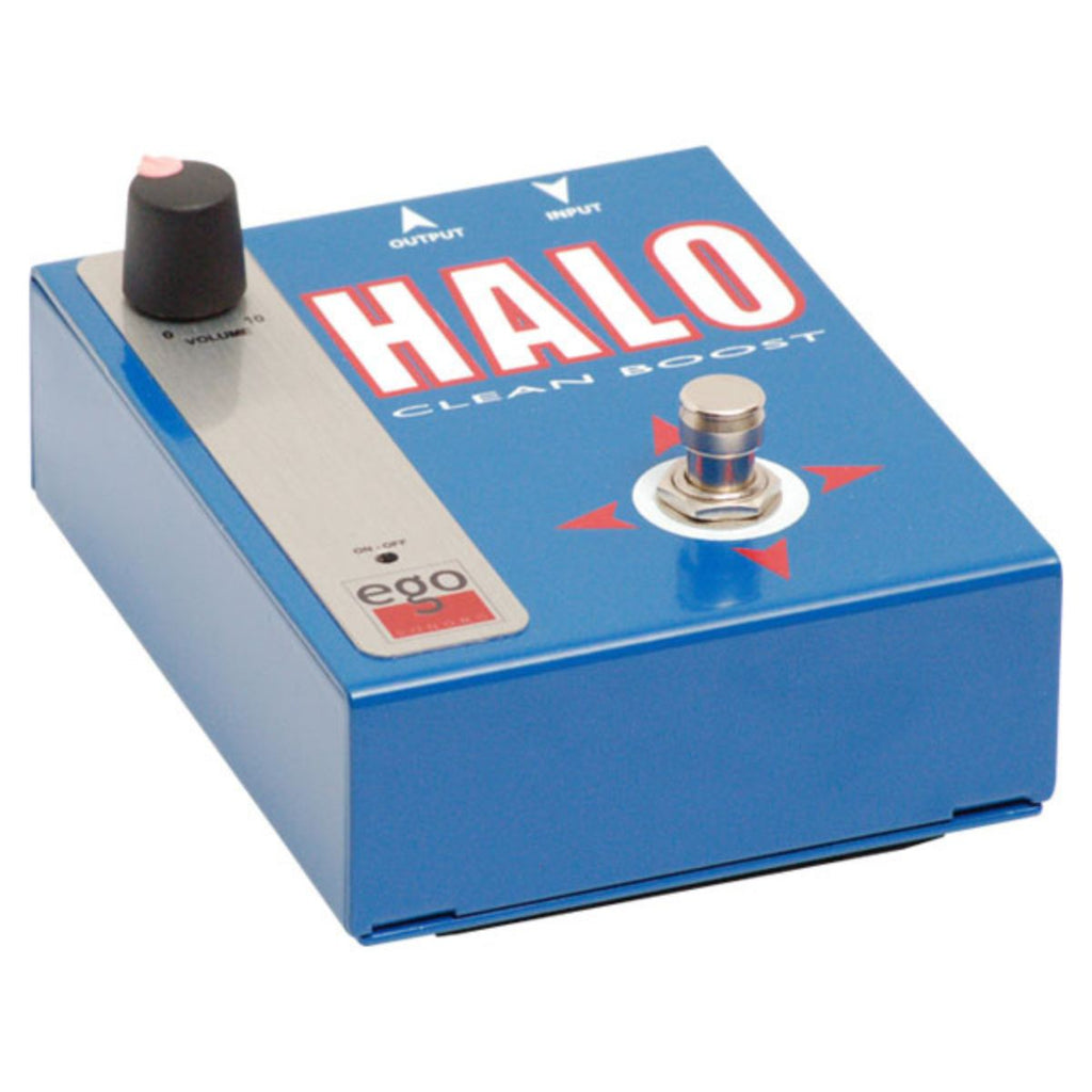 pedale booster per chitarra egosonoro halo boost vista dal basso