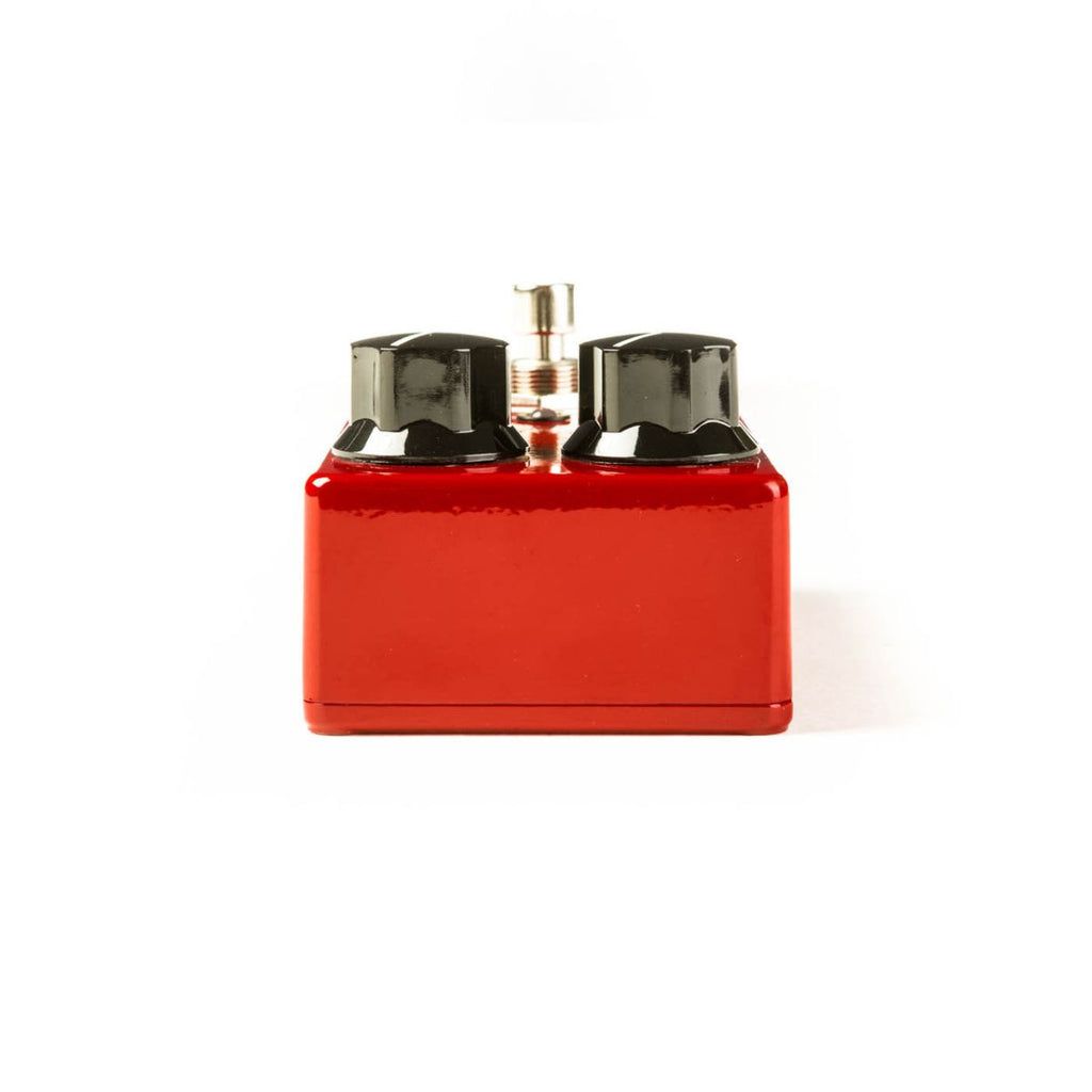 compressore a pedale per chitarra dunlop mxr script dyna comp csp102sl vista del retro