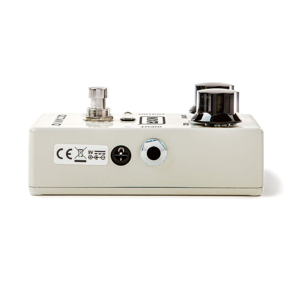 pedale effetto fuzz per chitarra elettrica dunlop mxr octavio fuzz vista laterale dx