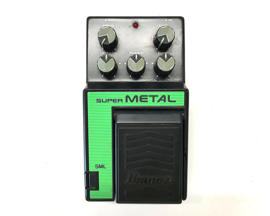 pedale effetto distorsione per chitarra elettrica ibanez super metal sml usato vista
