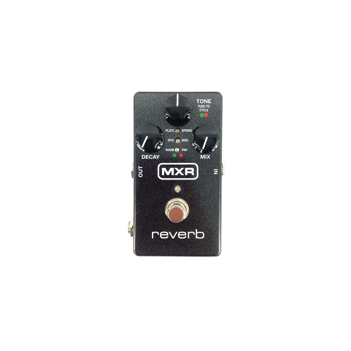 effetto reverbero a pedale per chitarra elettrica mxr m300 reverb usato vista frontale