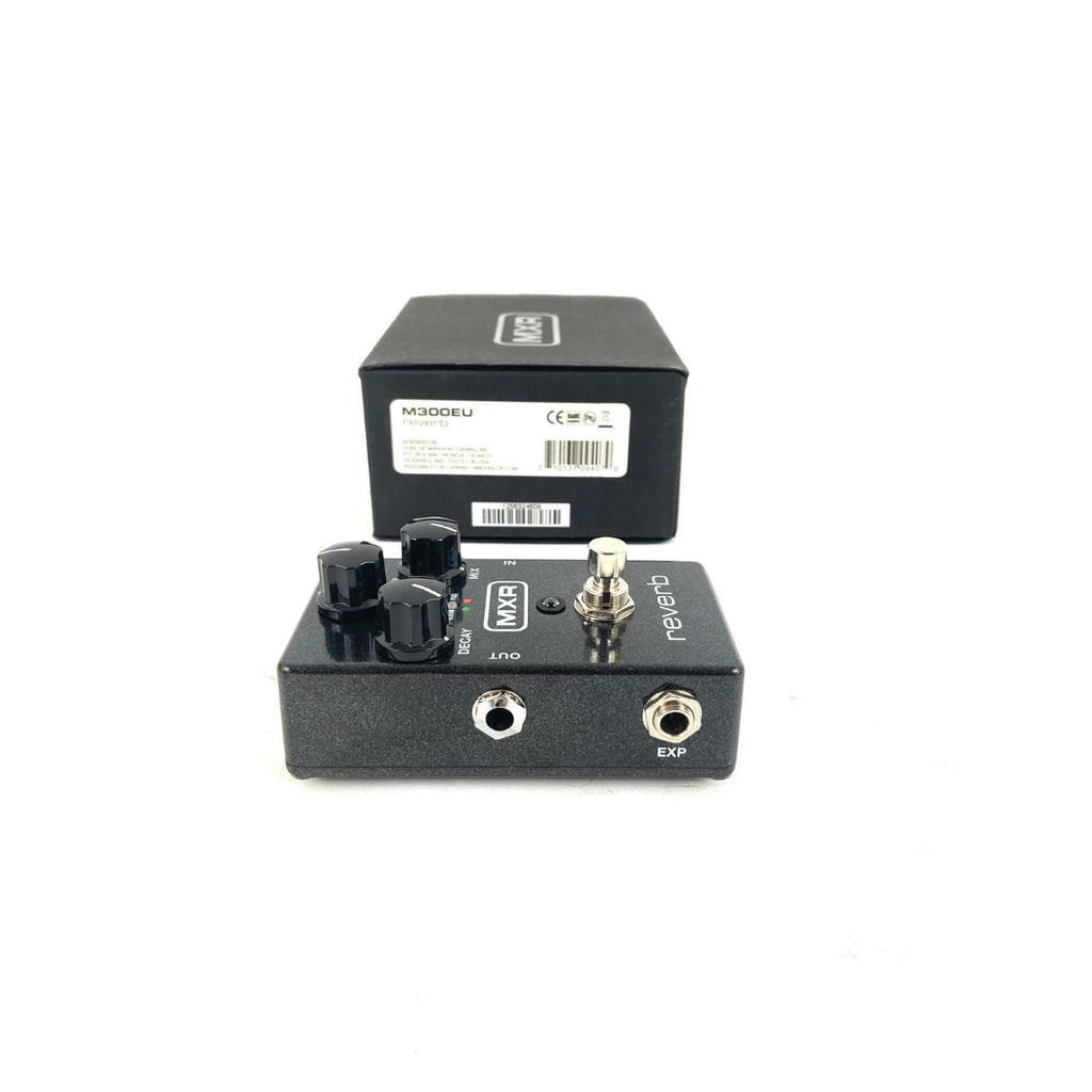 effetto reverbero a pedale per chitarra elettrica mxr m300 reverb usato vista laterale sx