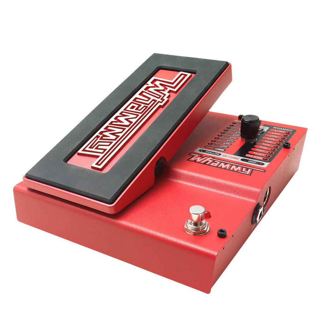 pedale effetto wha shifter per chitarra digitech whammy 5 vista laterale