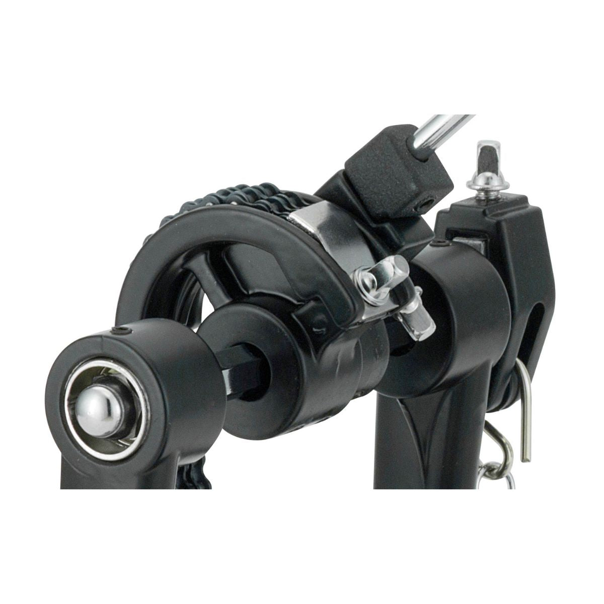 peale per grancassa da batteria pearl p530 vista del blocco di movimento