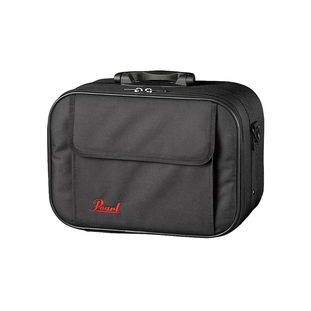 pedale per grancassa da batteria professionale a catena pearl p2050c vista della custodia