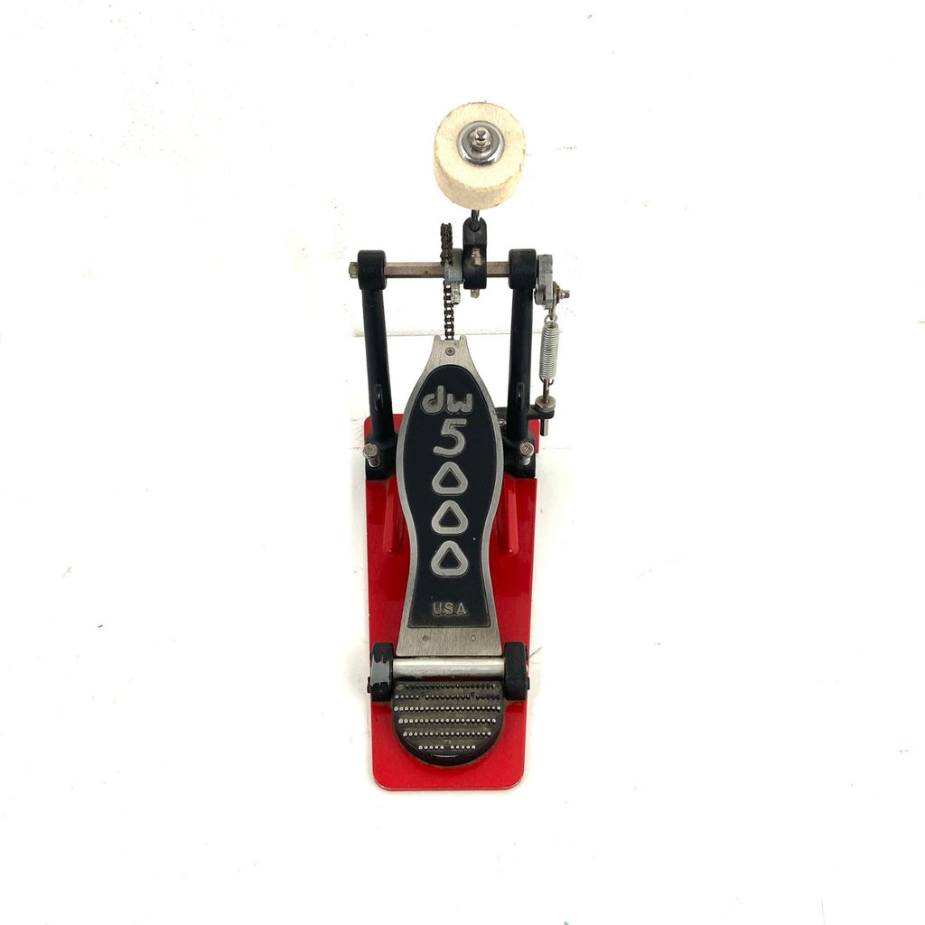pedale per grancassa da batteria dw 5000 usato vista frontale