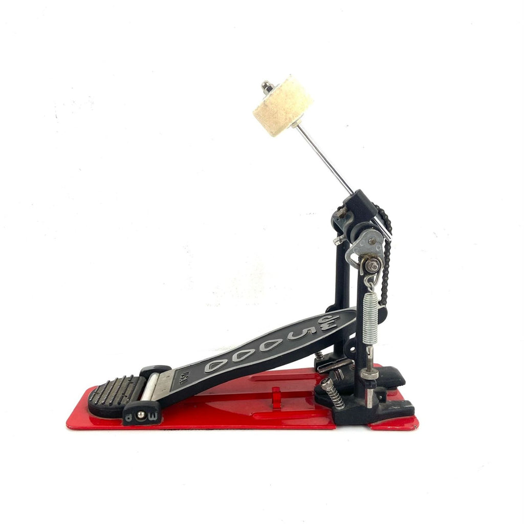 pedale per grancassa da batteria dw 5000 usato vista laterale dx
