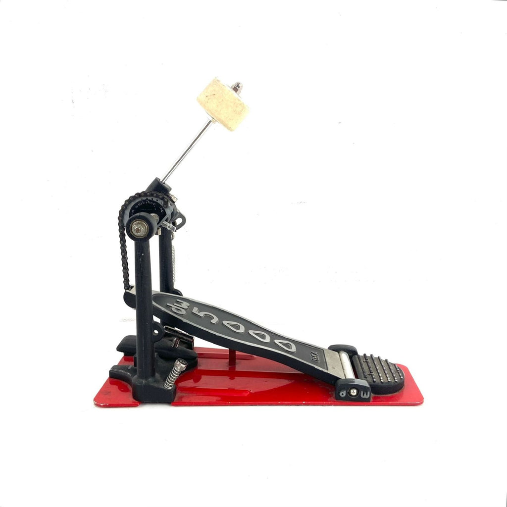 pedale per grancassa da batteria dw 5000 usato vista laterale sx