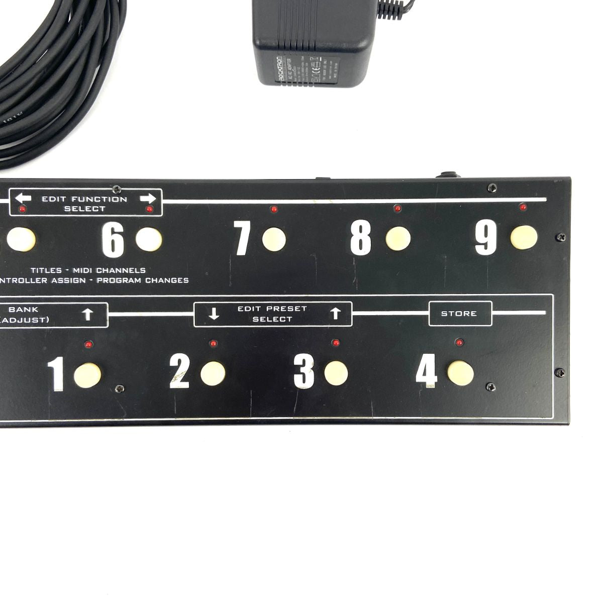 pedaliera controller midi rocktron midi mate vista frontale dx