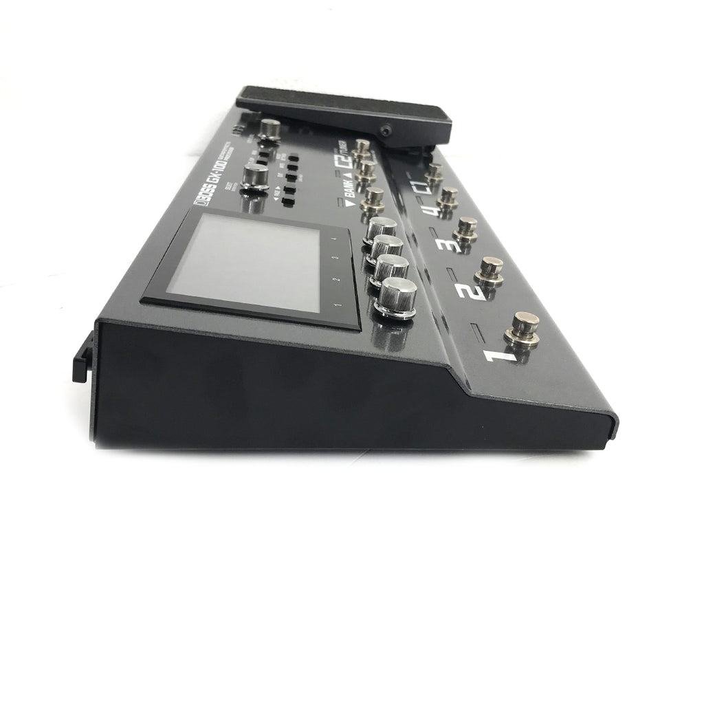 pedaliera multieffetto per chitarra elettrica boss gx-100 vista laterale sx