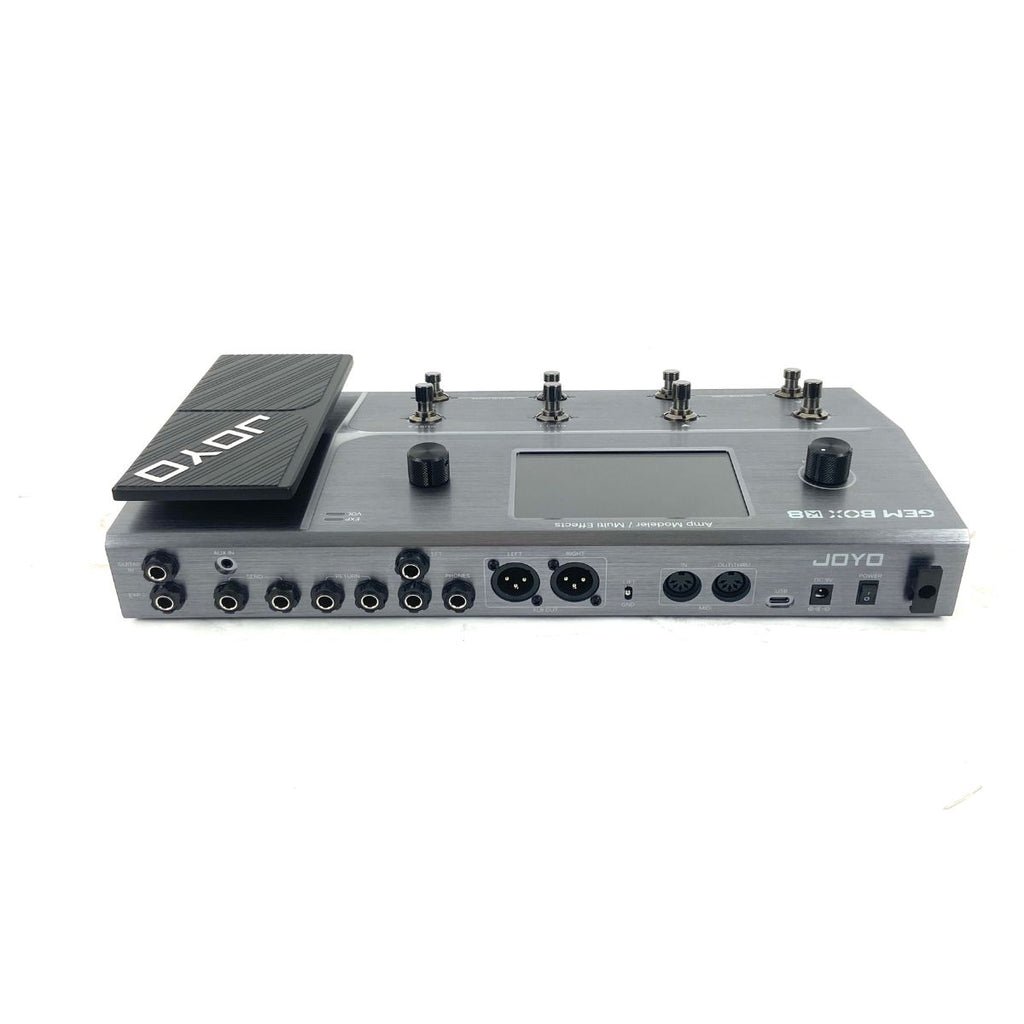 pedaliera multieffetto per chitarra joyo gem box k8 b-stock vista del retro