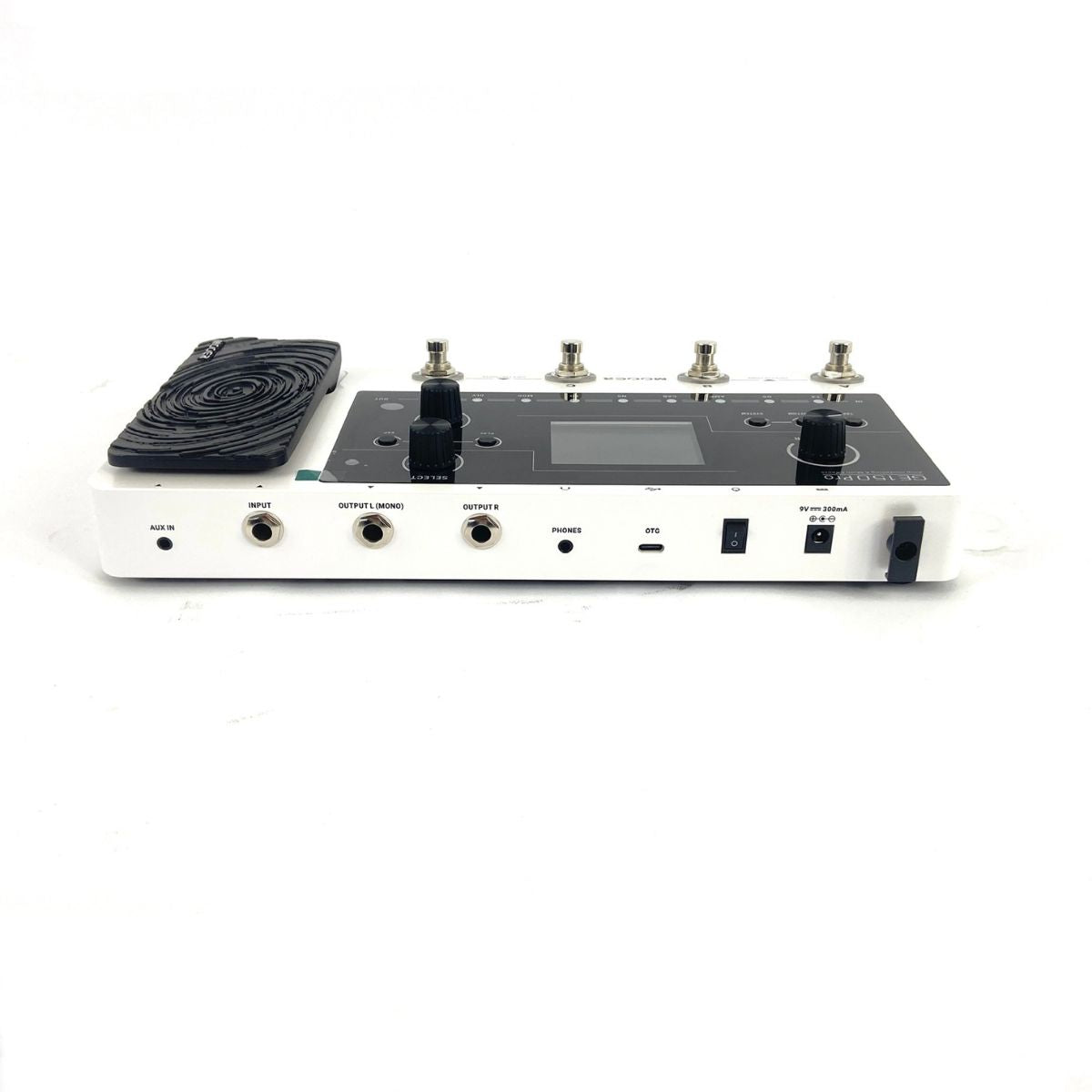 pedaliera multieffetto per chitarra mooer ge150 pro b-stock vista del retro