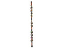 percussione con sonagli remo walking stick usato vista frontale