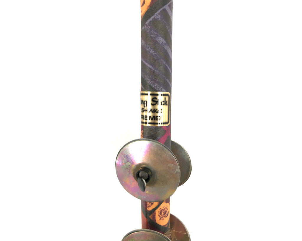 percussione con sonagli remo walking stick usato vista del modello