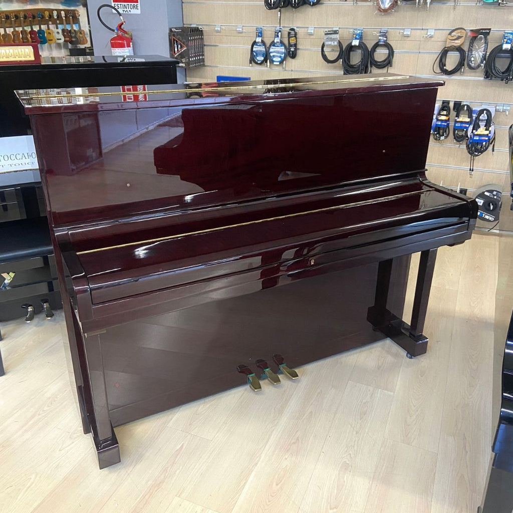 pianoforte acustico verticale Steiner BS118 usato vista frontale chiuso